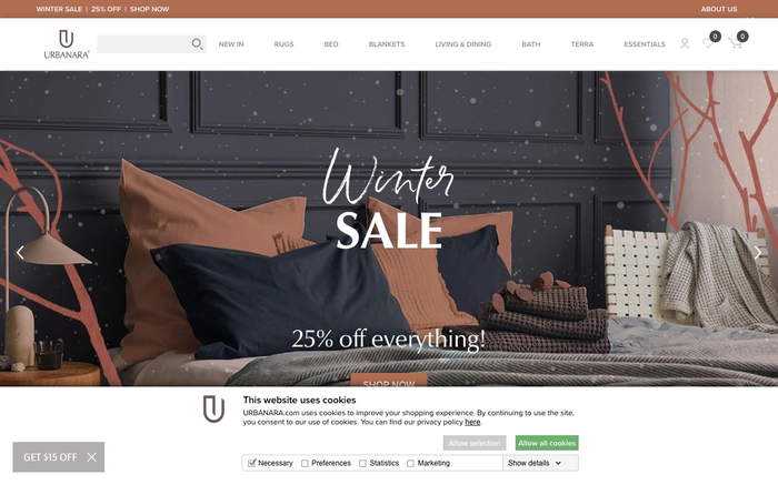 URBANARA screenshot