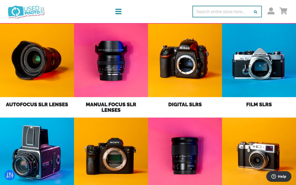 UsedPhotoPro website