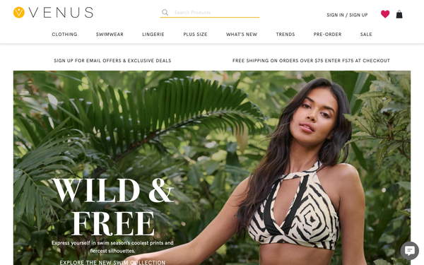 VENUS Fashion screenshot