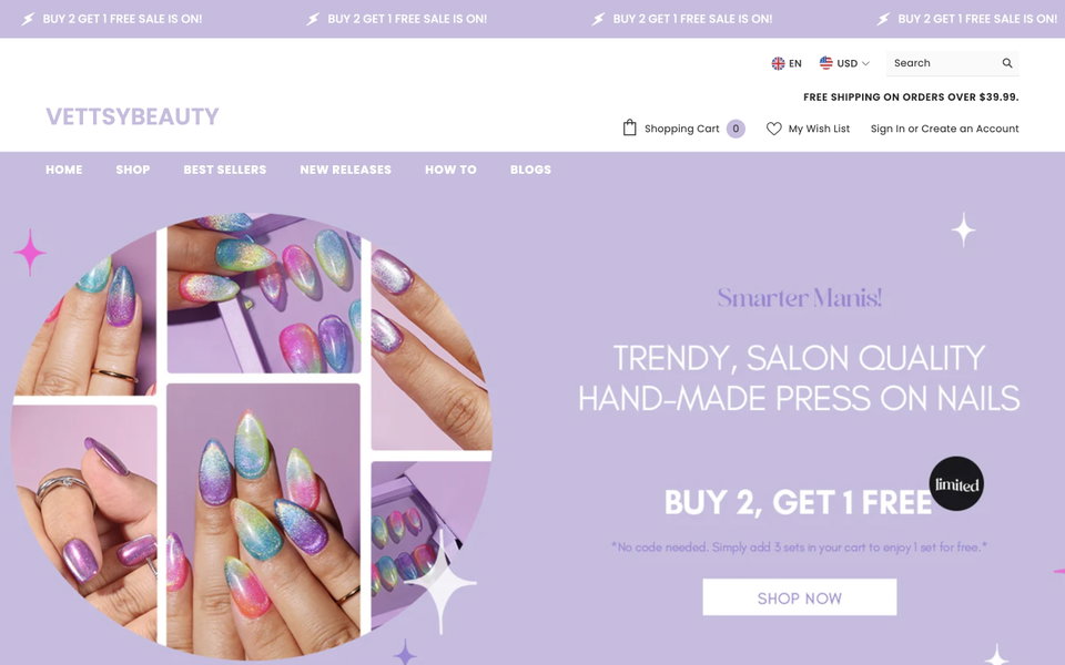 Vettsy website
