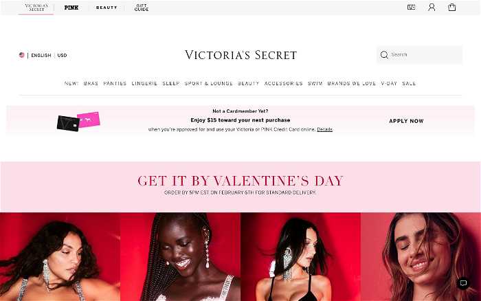 Victoria's Secret screenshot