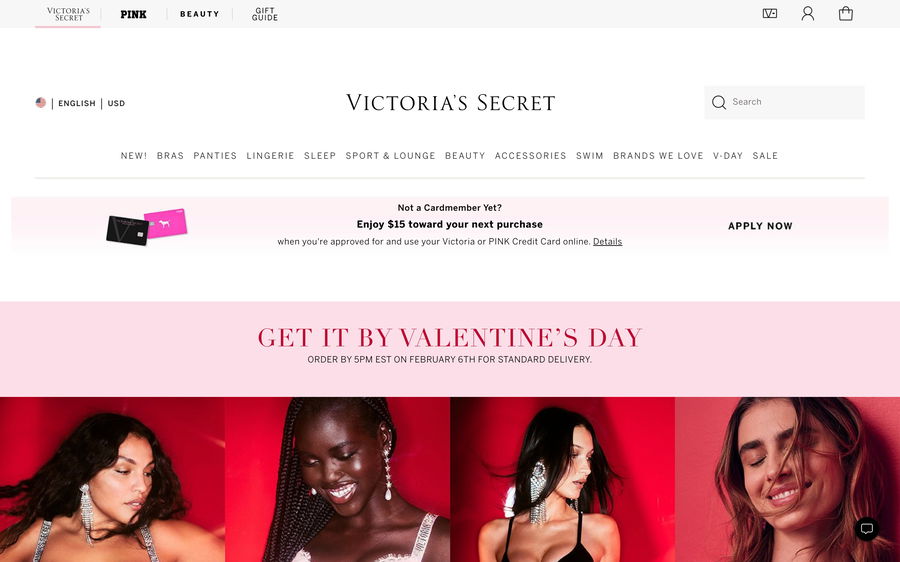 Victoria's Secret on Shomp