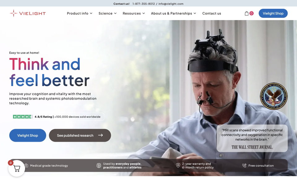 Vielight website