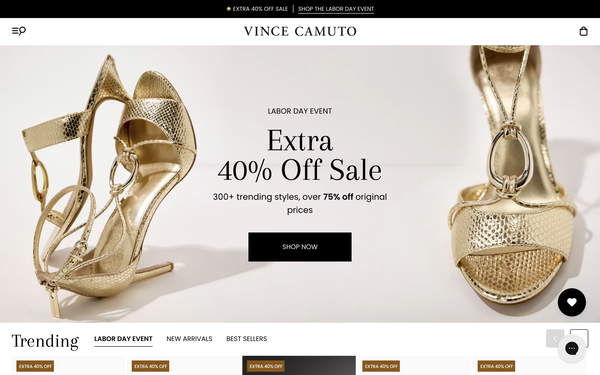 Vince Camuto screenshot