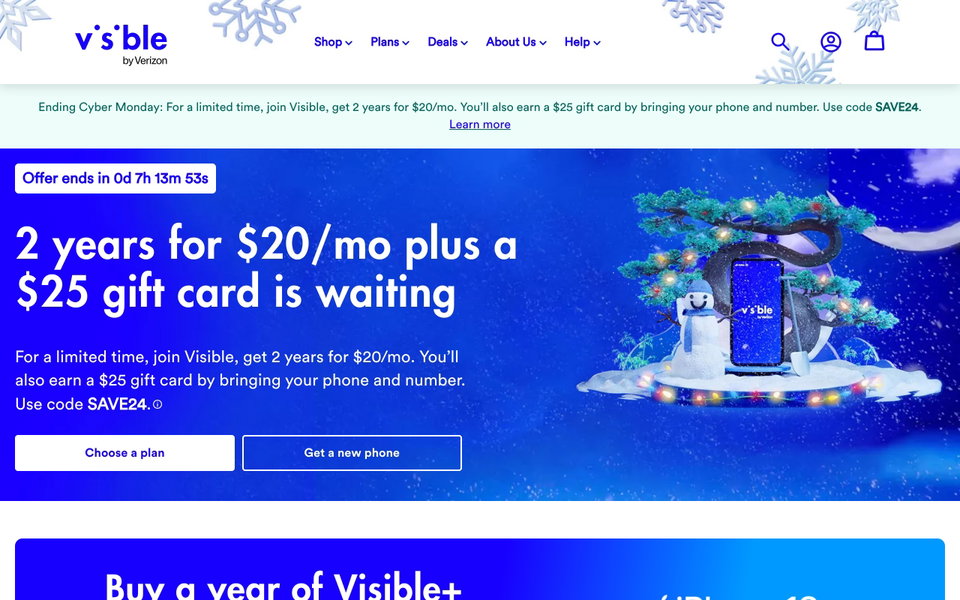 Visible website