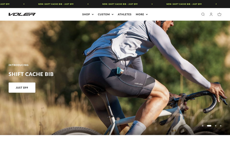 Voler website