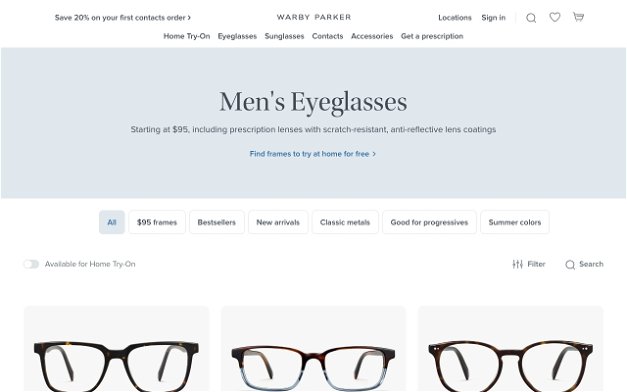Warby Parker on Shomp