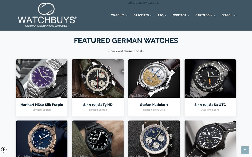 WatchBuys website