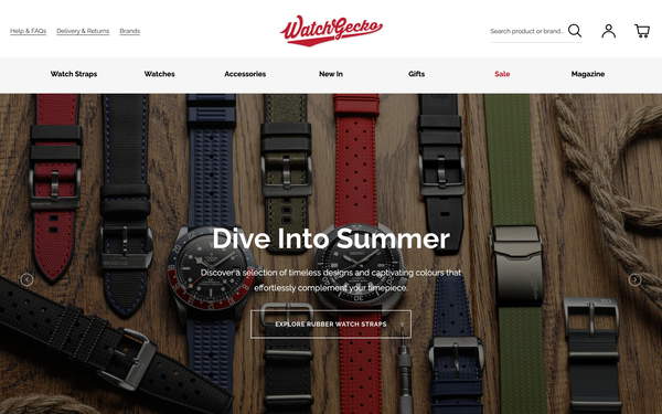 WatchGecko screenshot