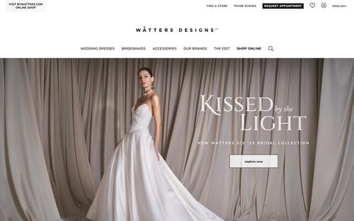 Watters website screenshot