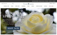 Wayside Gardens website screenshot