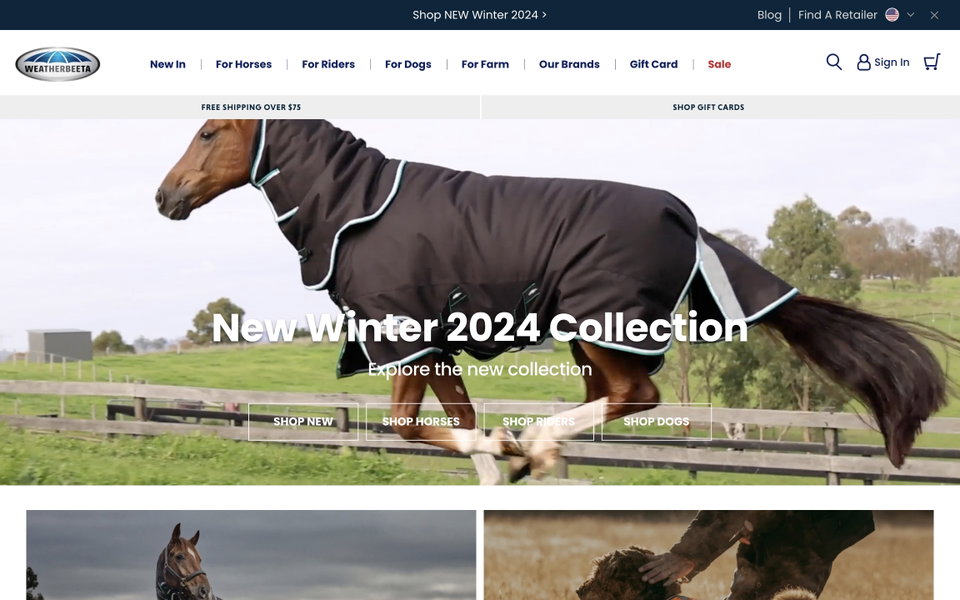 Weatherbeeta website