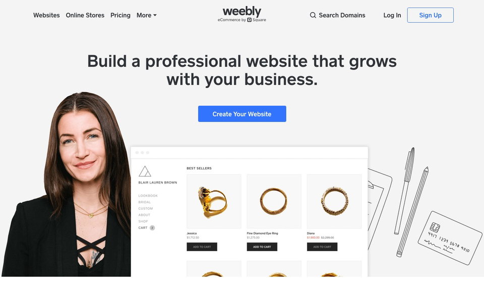 Weebly website