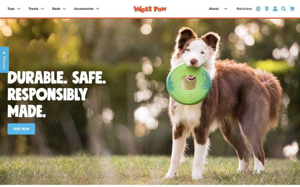 West Paw website