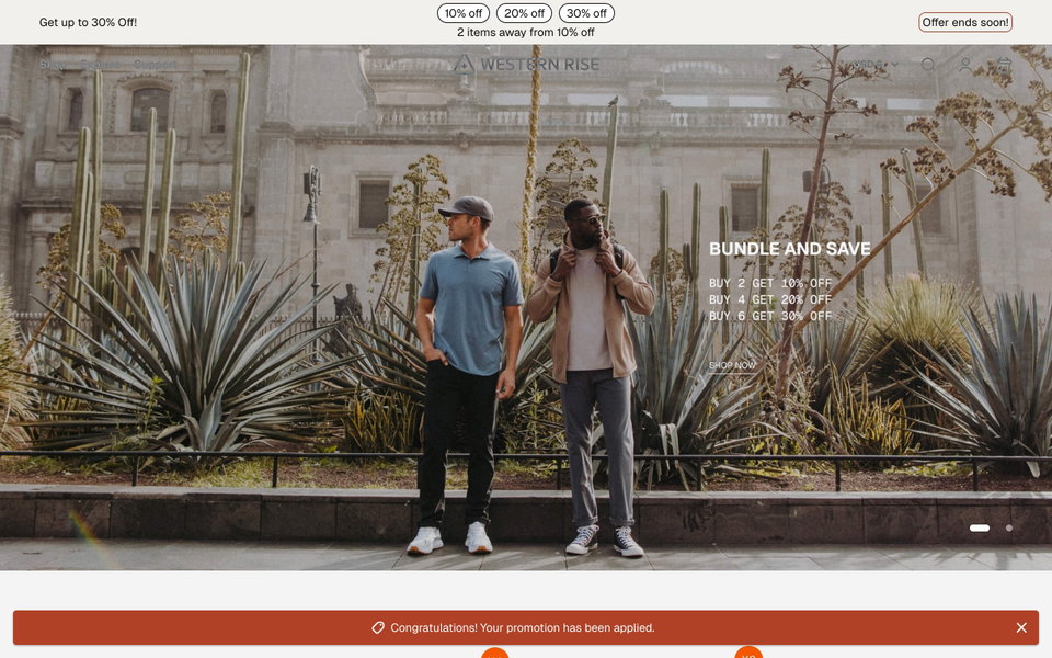 Western Rise website