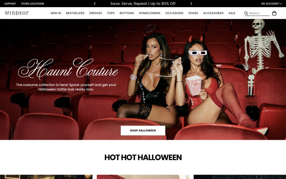 Windsor Store website