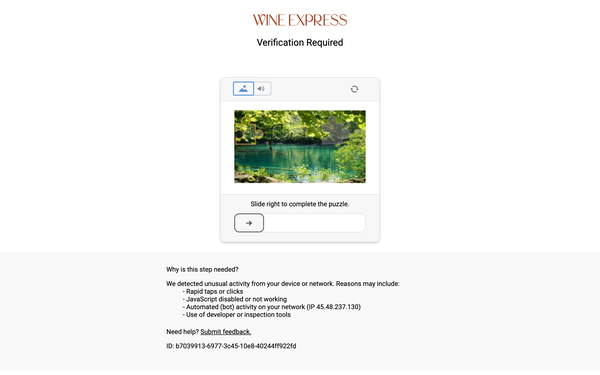 Wine Express screenshot