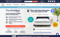 WinkBeds website screenshot