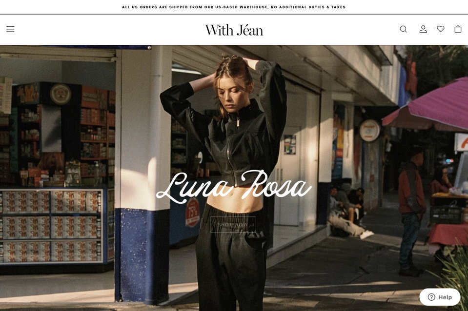 With Jéan website