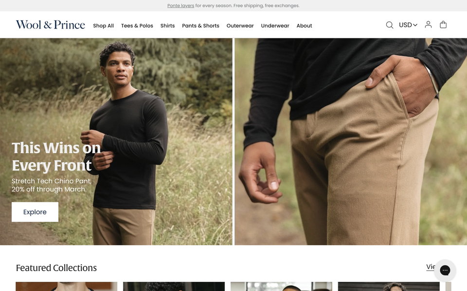 Wool&Prince website