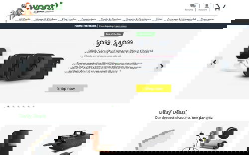 Woot website screenshot