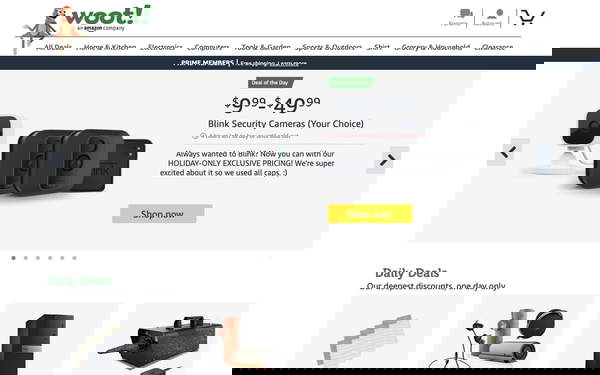 Woot screenshot