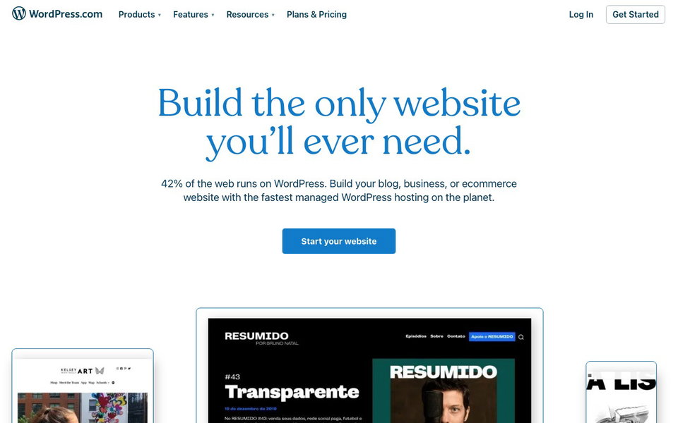 WordPress.com website