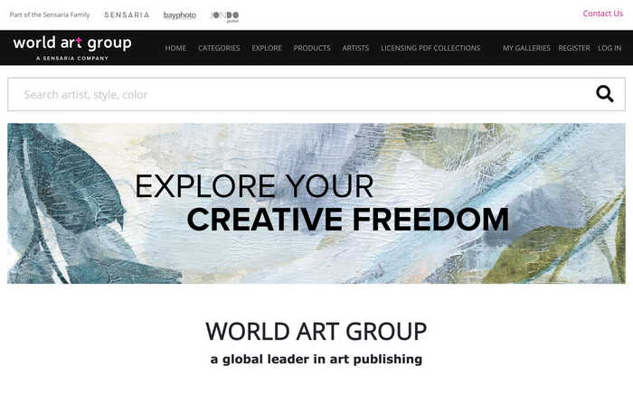 World Art Group screenshot