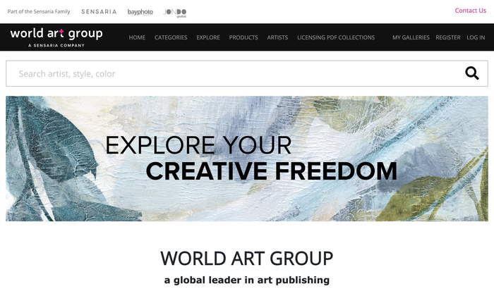 World Art Group screenshot