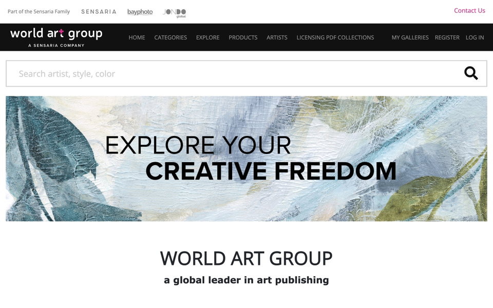 World Art Group website
