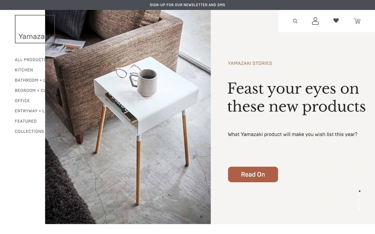 Yamazaki Home screenshot