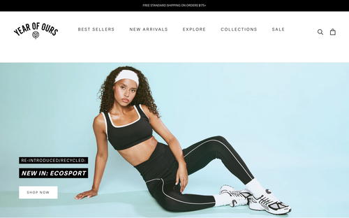 Year of Ours website screenshot