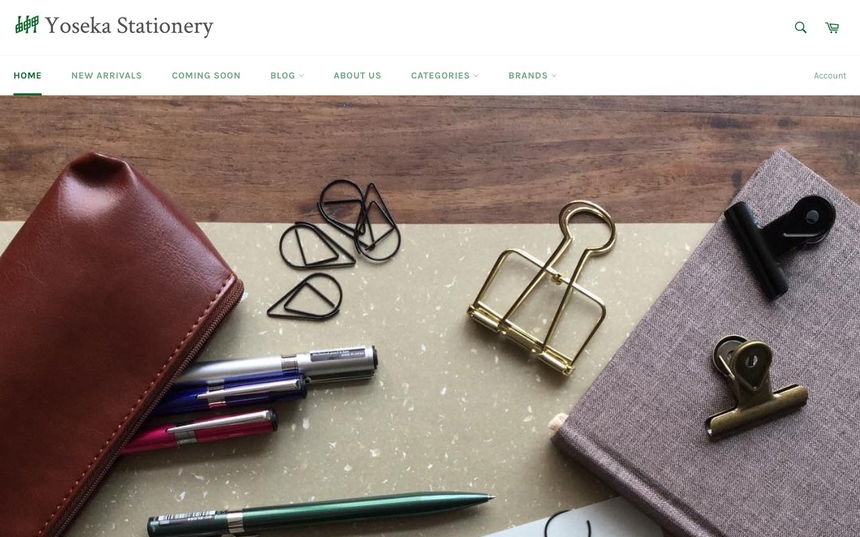 Yoseka Stationery on Shomp