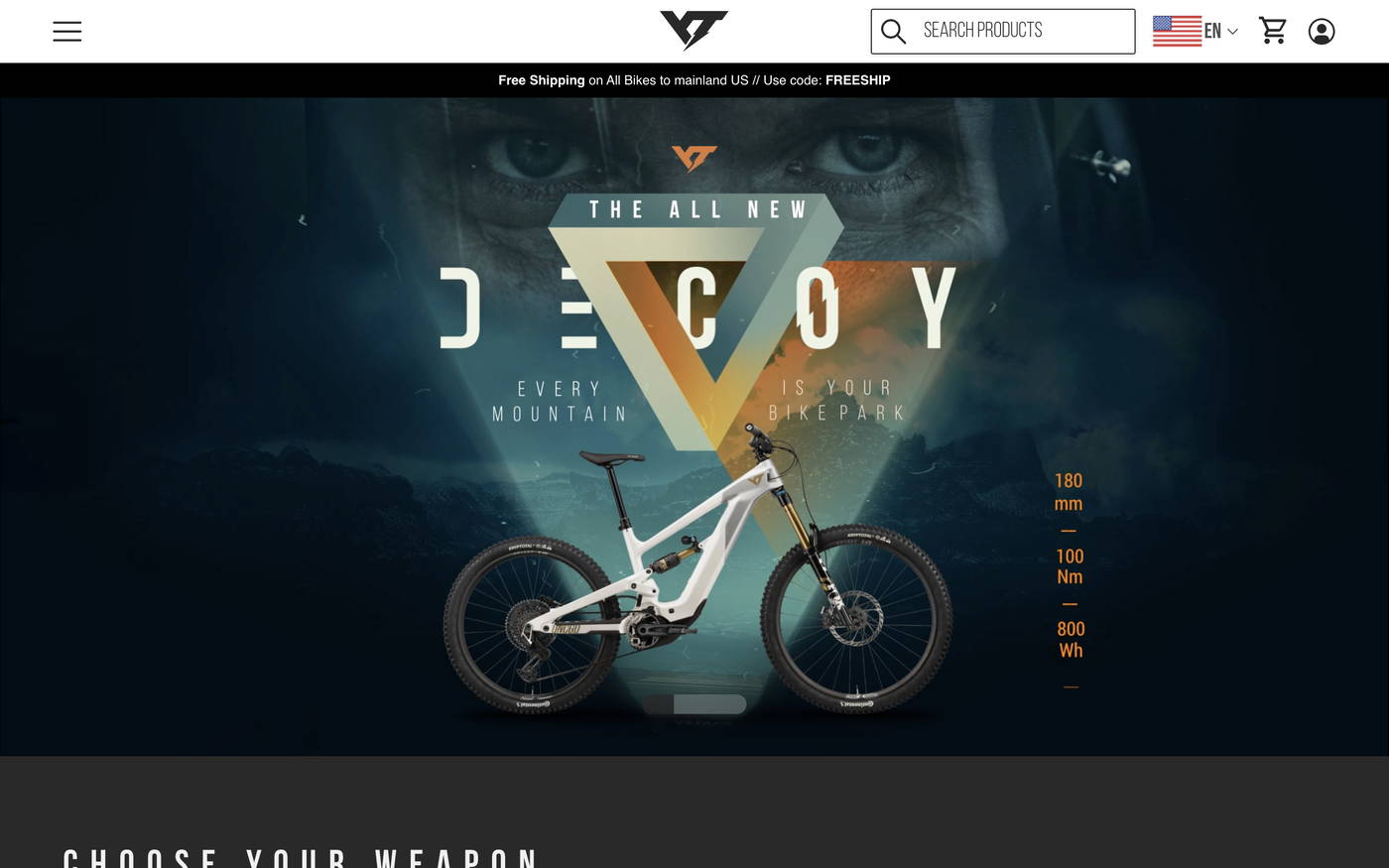 YT Industries screenshot