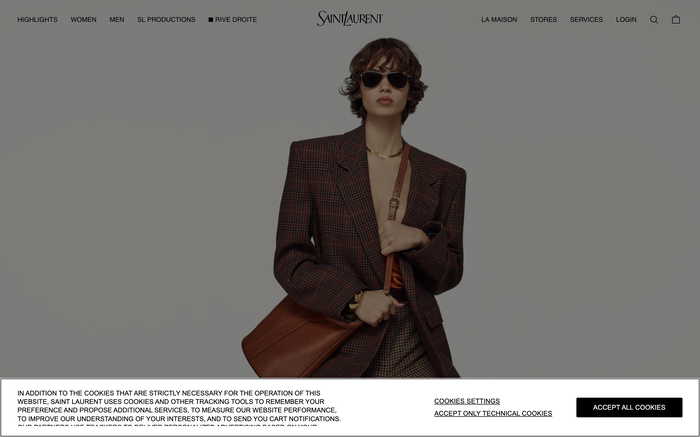 Yves Saint Laurent screenshot