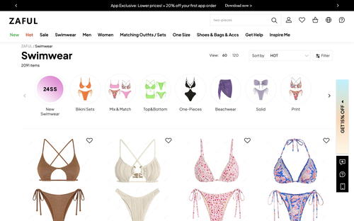 ZAFUL website screenshot
