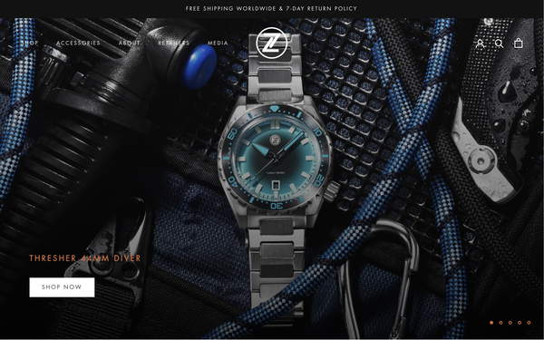 Zelos Watches screenshot