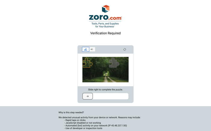 Zoro screenshot